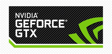 HD Nvidia Geforce GTX Logo PNG | Citypng