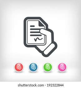 Document Signed Icon Stock Vector (Royalty Free) 192322844 | Shutterstock