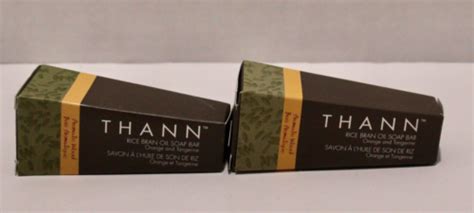 THANN Rice Bran Oil Soap Bar Travel Size Aromatic Wood 1.3 oz. Lot of 2 | eBay