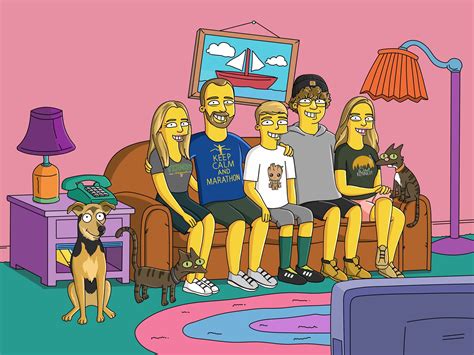 Simpsons Portraitsimpsons Family Portrait Custom Simpsons - Etsy ...