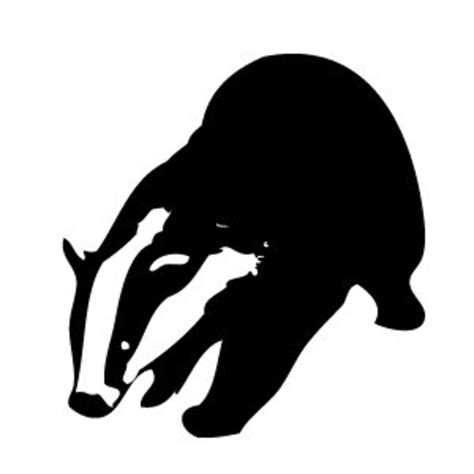 Badger Silhouette | FreeVectors