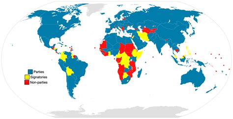 Parties and Signatories to the Outer Space Treaty : r/MapPorn