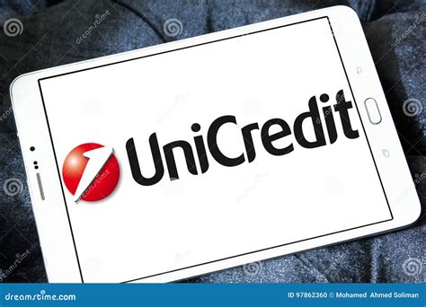 UniCredit bank logo editorial image. Image of banking - 97862360