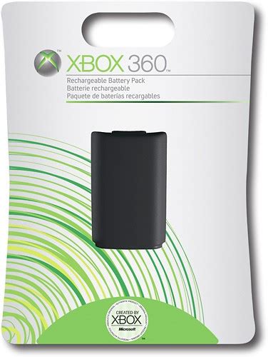 Best Buy: Microsoft Xbox 360 Rechargeable Battery Pack Black B4U-00011