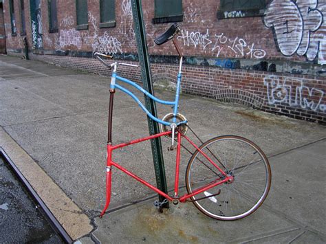 Abandoned Bicycles of New York: Tall Bike