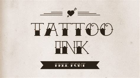 Tattoo Ink Font › Fontesk