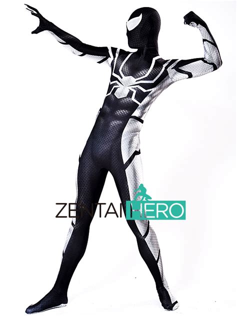 Black Anti-Venom Spiderman Costume 3D Printed Superhero [17090102 ...