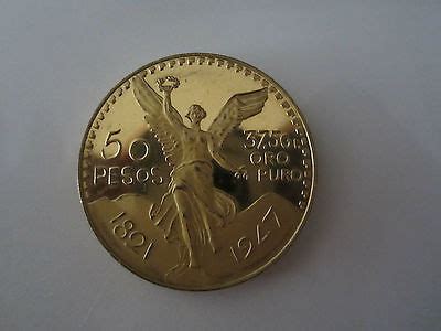 50 pesos 1821-1947 gold coin COPY 37.5 gr. oro puro COPY | #524014464