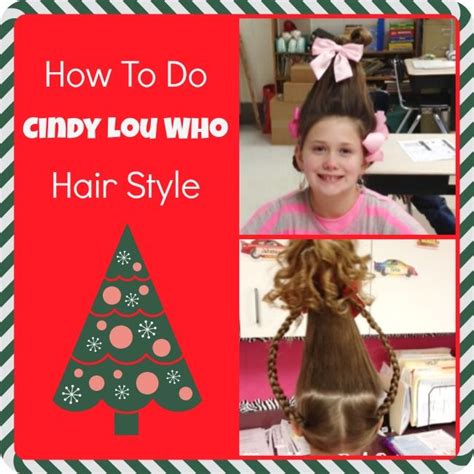 How To Do Cindy Lou Hair Do Tutorial | Cindy lou hair, Cindy lou, Whoville hair