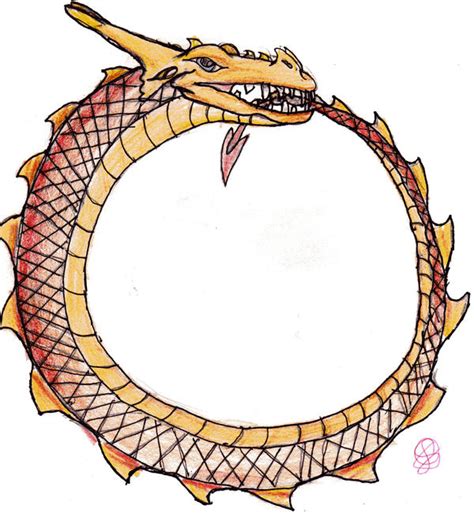 Ouroboros dragon by narutoluver456 on DeviantArt