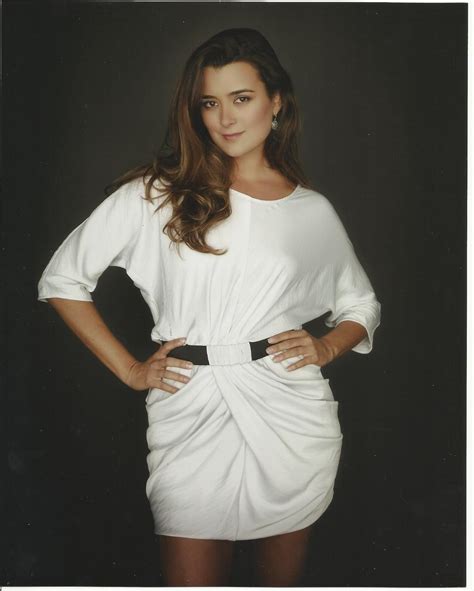 NCIS Cote de Pablo Ziva David Sexy White Dress 8x10 Photo at Amazon's ...