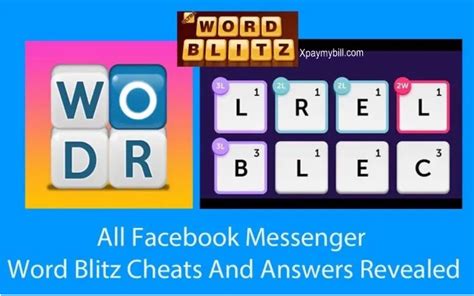 Facebook Messenger Word Blitz Cheats - Play FB Messenger Word Blitz ...