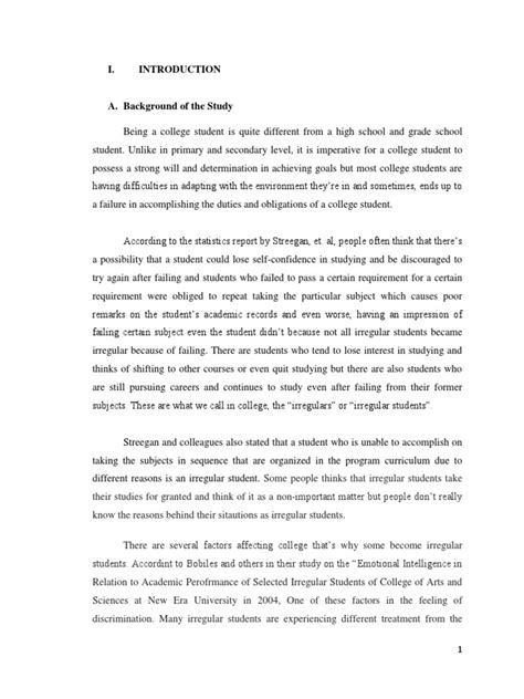 Challenges of Irregular Students Research | PDF | Interview | Motivation