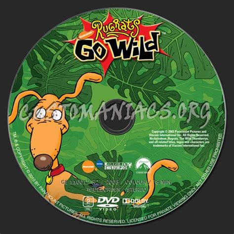 Rugrats Go Wild dvd label - DVD Covers & Labels by Customaniacs, id: 185026 free download ...