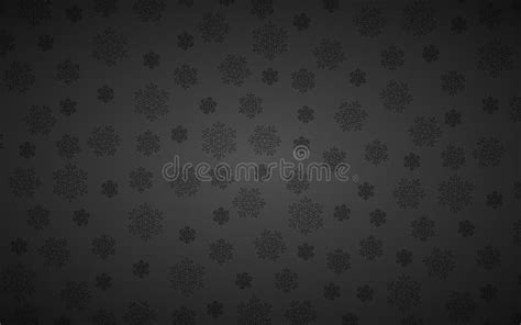 Black Christmas Background with Snowflakes Stock Vector - Illustration of happy, landscape ...