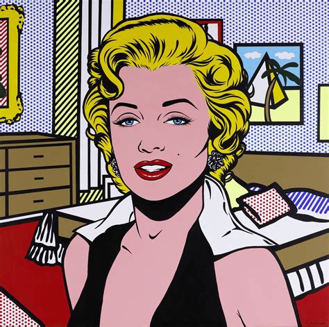 Marilyn Monroe cartoon character #vintage Roy Lichtenstein pop art #2K #wallpaper #hdwallpaper # ...