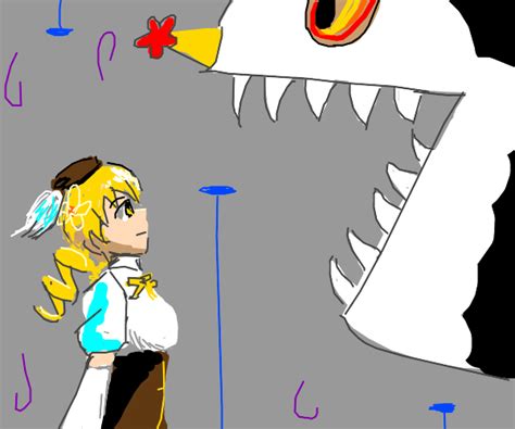 Mami Tomoe death scene - Drawception