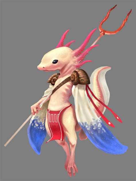 Axolotl Concept Art Mythical Creatures Art Fantasy Creatures Art | Porn Sex Picture