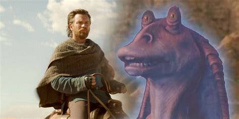 Obi-Wan Kenobi Fan Edit Hilariously Imagines Jar Jar Binks As Force ...