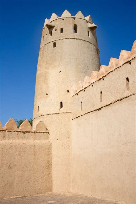 Jahili fort stock image. Image of fortress, culture - 109668745