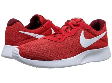 Nike Tanjun' Running Shoes in Red for Men | Lyst