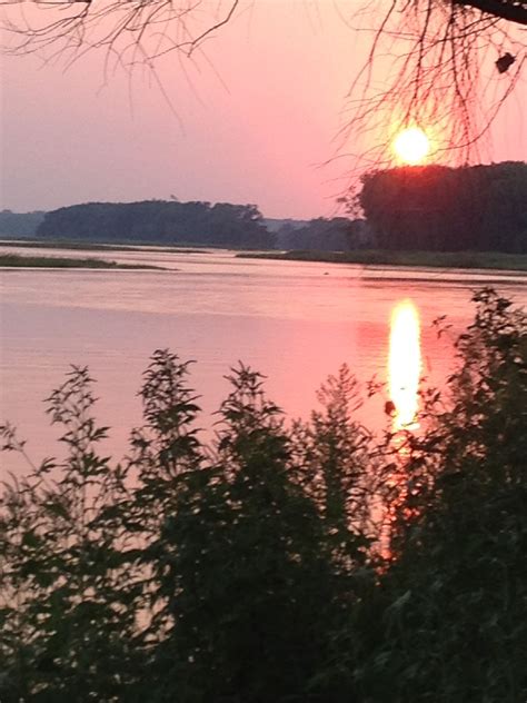 Platte River sunset near Schram Park, Nebraska | Falls city, North platte, Nebraska