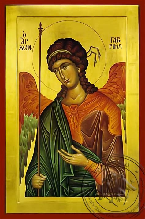 Archangel Gabriel - Byzantine Icon | OramaWorld.com