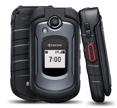 Kyocera DuraXE NEWEST E4710 -PTT - AT&T LTE 4G RUGGED MILITARY GRADE FLIP PHONE | eBay