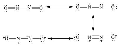 N2O2 Lewis Structure