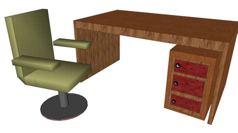 Study table | 3D Warehouse