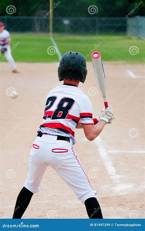 Baseball kid batting stock image. Image of helmet, game - 81497299