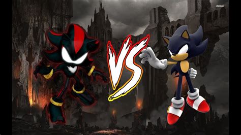 Dark Sonic vs Dark Shadow - YouTube