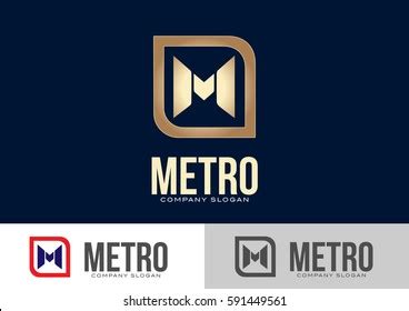 Metro Logo Template Design Vector Stock Vector (Royalty Free) 591449561 ...