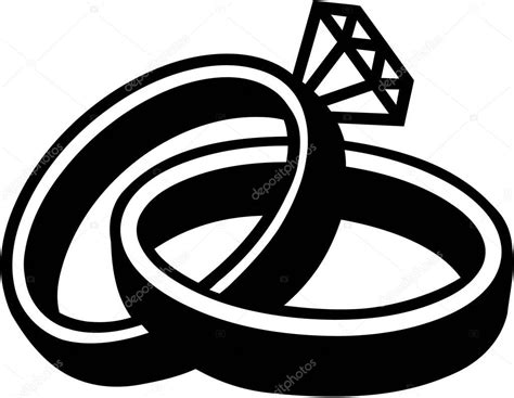 Wedding rings vector — Stock Vector © miceking #139322554