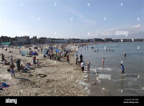 Weymouth Beach Dorset Stock Photo - Alamy