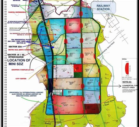 Yamuna Expressway Map