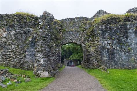 Inverlochy Castle, Ruins of an Old Fortress in Fort William Scotland Stock Image - Image of clan ...