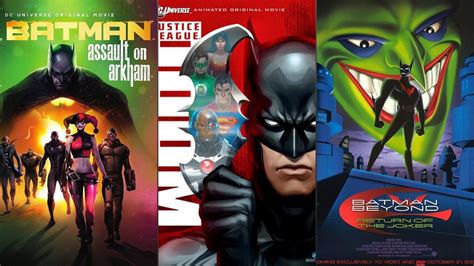 10 Best Animated Batman Movies, Ranked by IMDB Score