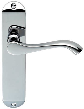 Andros Chrome Door Handles | World of Brass