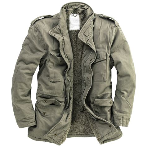 Surplus Paratrooper Winter Mens Jacket M65 Army Military Field Coat ...