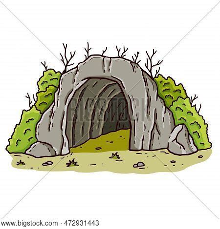 Entrance Cave. Stone Vector & Photo (Free Trial) | Bigstock