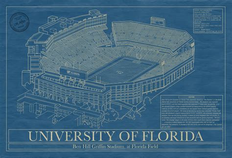 Florida - Ben Hill Griffin - Stadium Blueprint Company