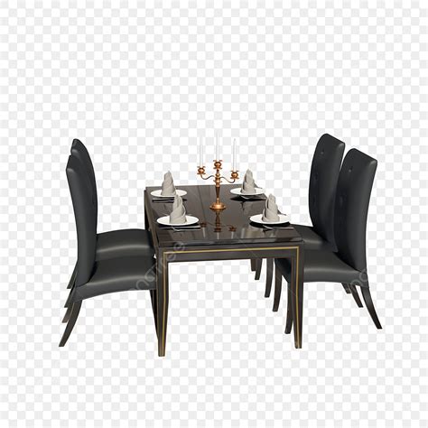 Dining Chair PNG Picture, Modern Furniture Restaurant Dining Table ...