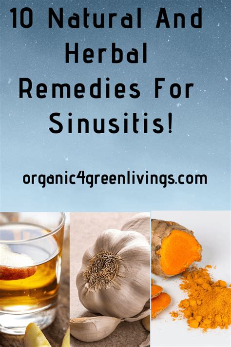 10 Natural And Herbal Remedies For Sinusitis