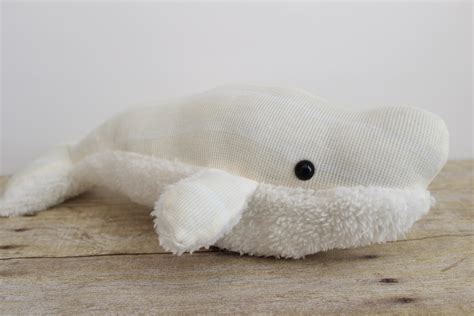 Beluga Stuffed animal Whale Toy Ocean Baby shower Gift | Etsy