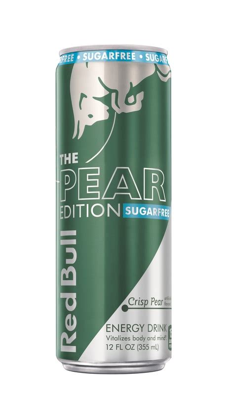 Red Bull The Pear Edition Sugar Free Crisp Pear Energy Drink 12 oz. | eBay