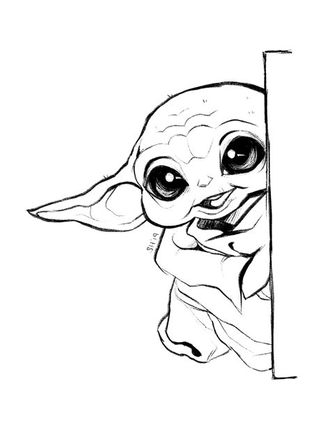 Baby Yoda Coloring Pages – coloring.rocks