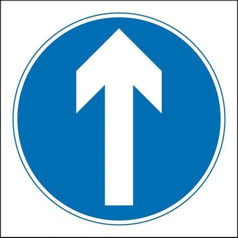 One Way Directional Arrow Signs - from Key Signs UK