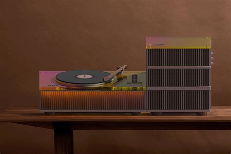 This architecture-inspired turntable puts a modern spin on the retro-aesthetic - Yanko Design