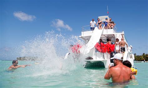 Punta Cana Party Boat Margarita Punta Cana Excursions, Boat Party, Natural Pool, Caribbean Sea ...